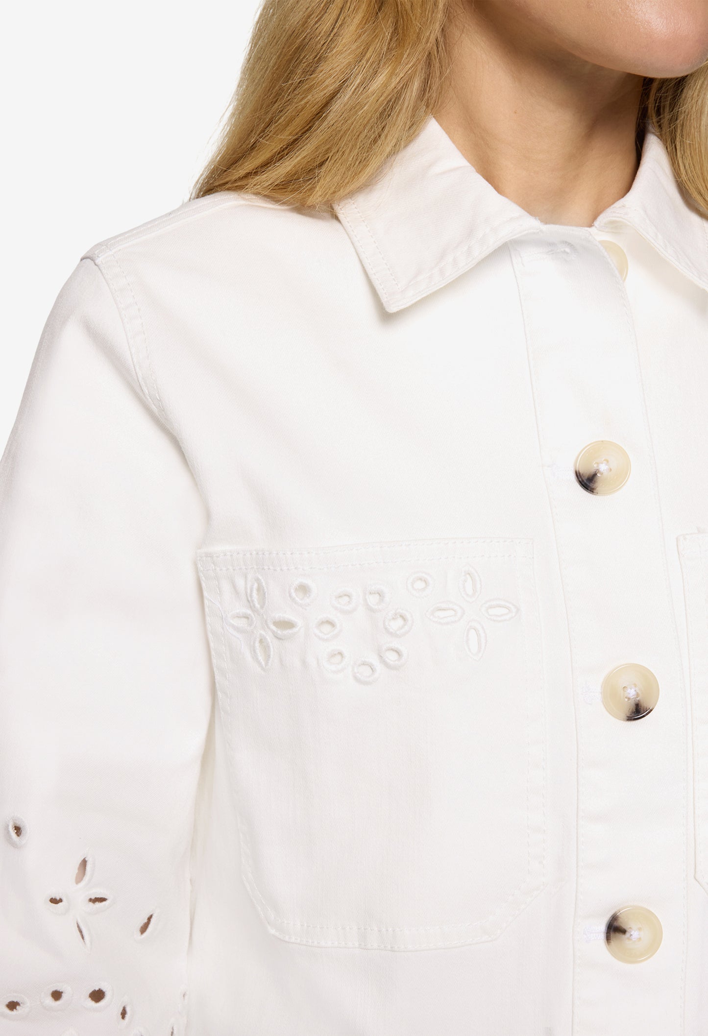 Embroidery Detail Jacket