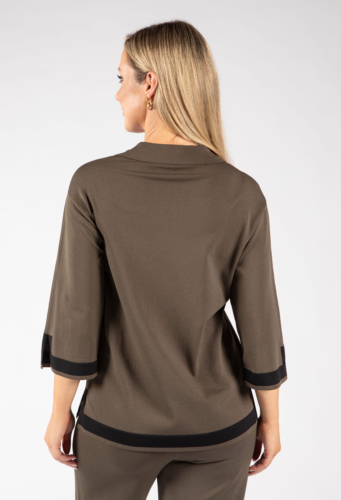 Contrast Blouse