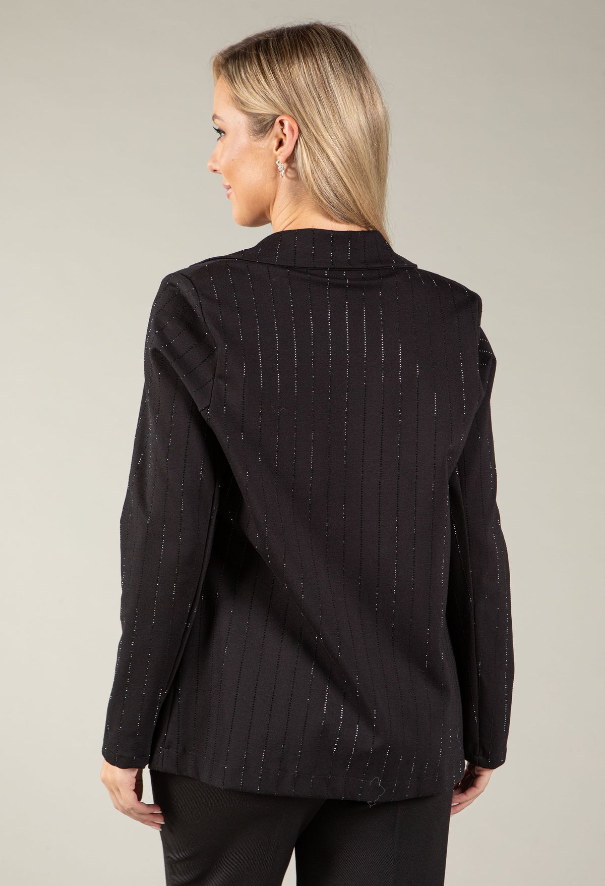 Diamante Stripe Detail Blazer