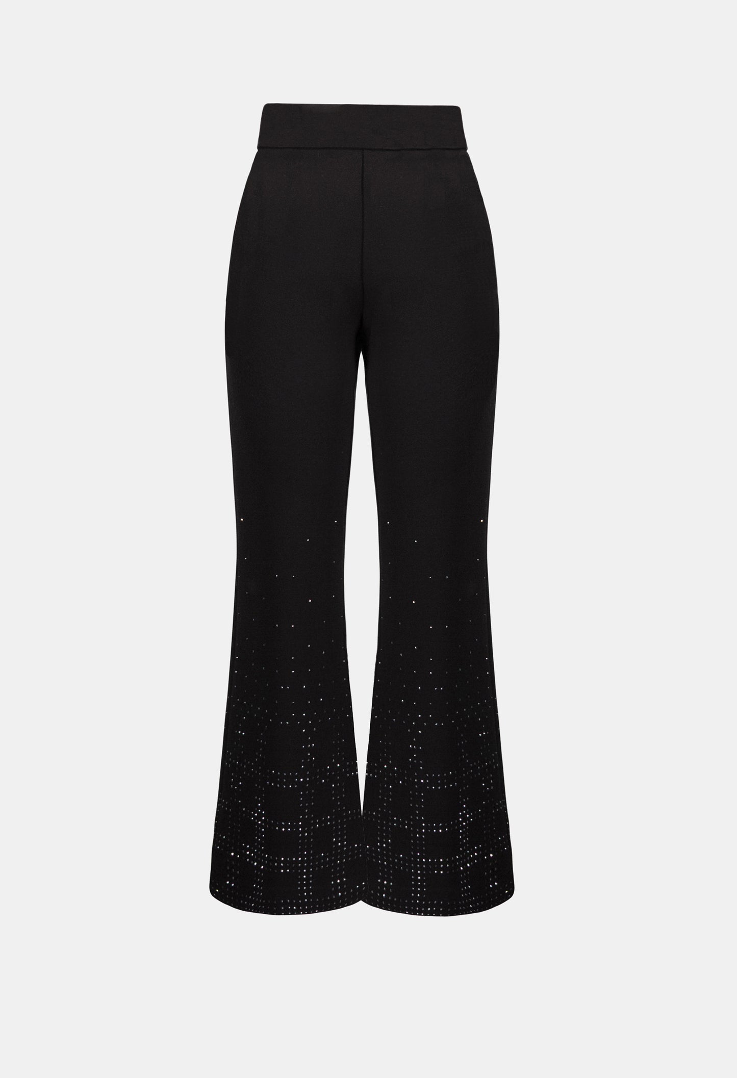 Mid-rise Flare Trousers