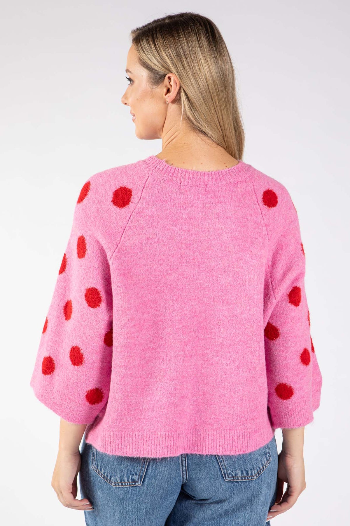 Maje Polka Dot Knit Jumper