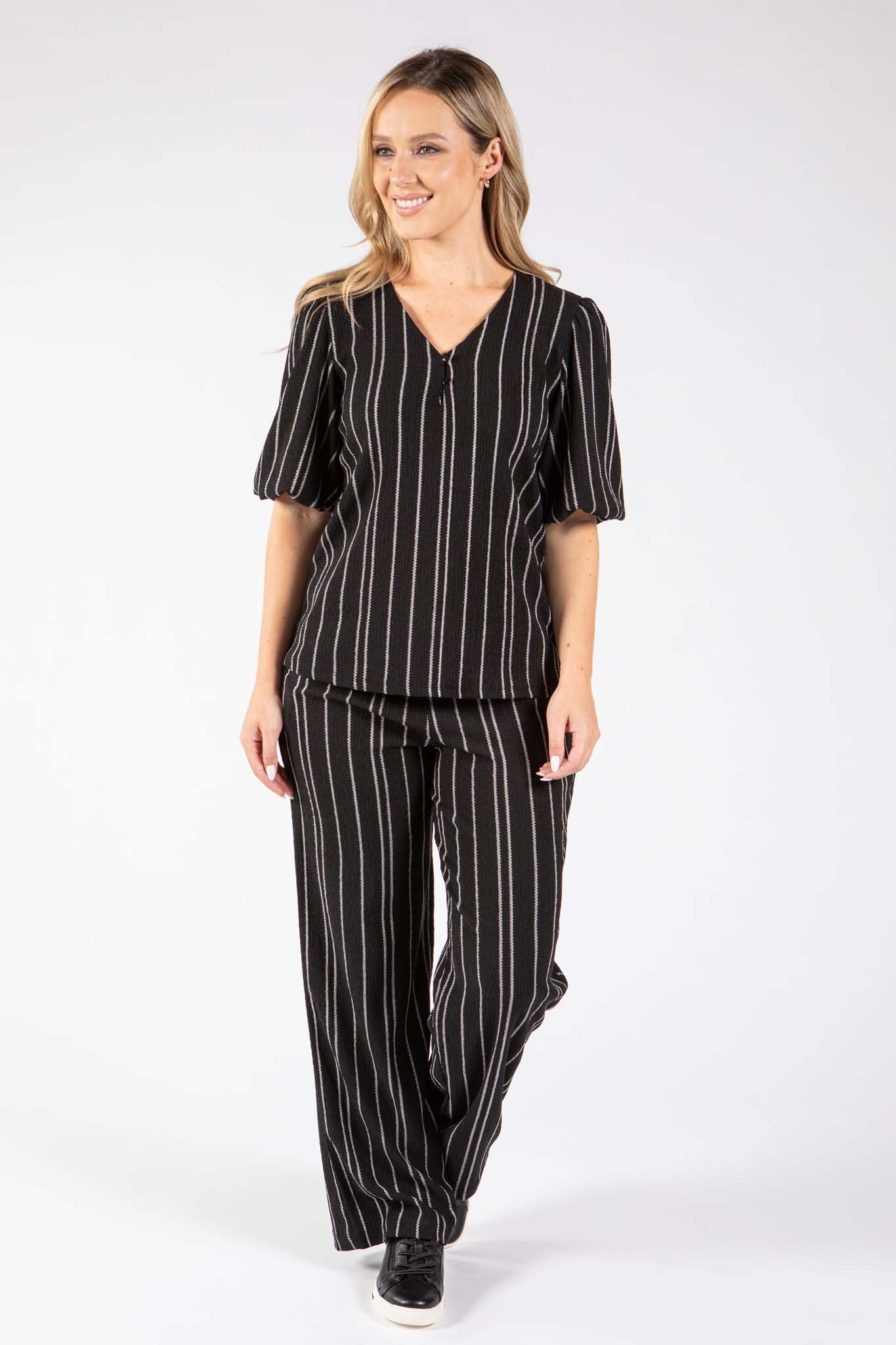 Teolia Striped Blouse