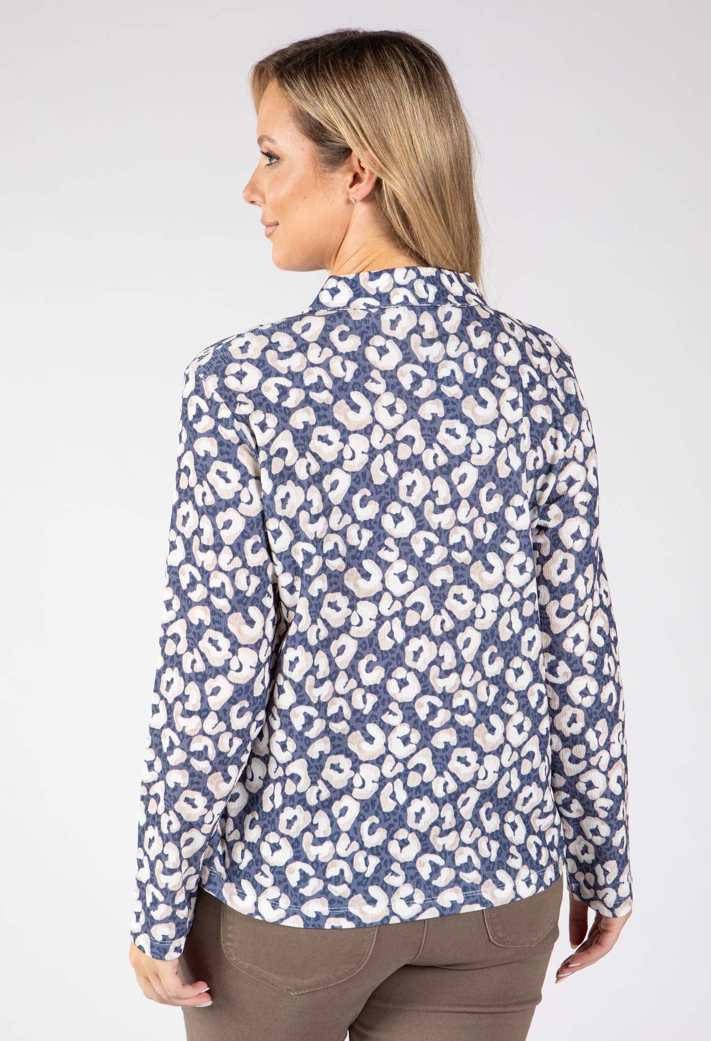 Leopard Print Blouse