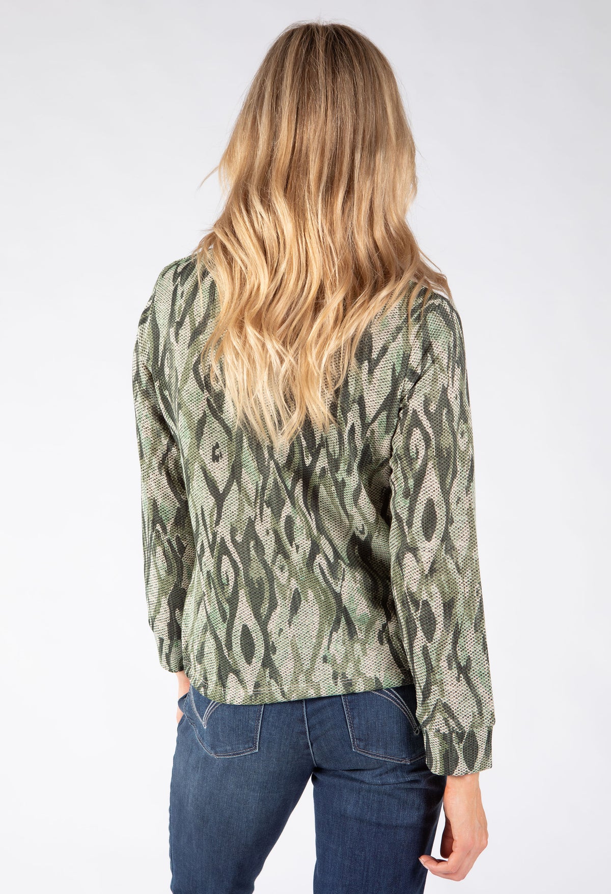 Abstract Print Top