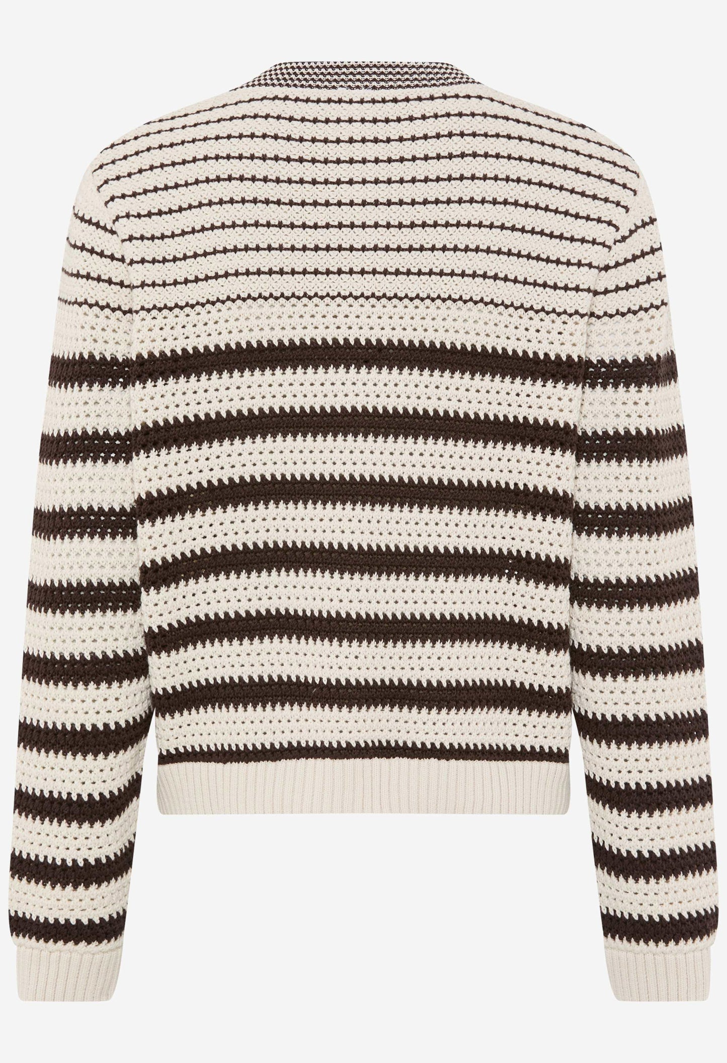 Ann Striped Knit Cardigan