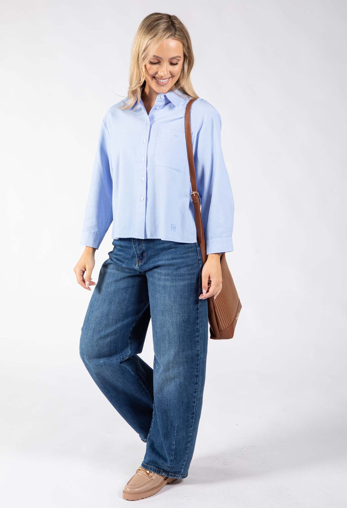 Sally Oxford Boxy Shirt
