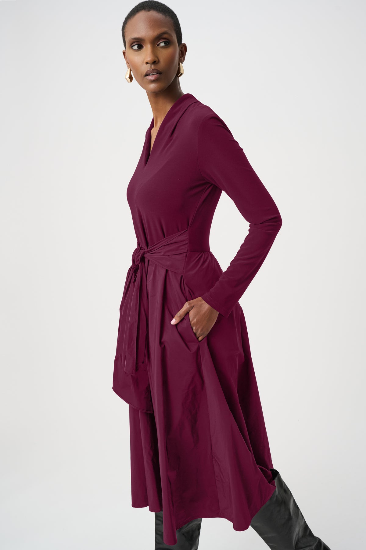 Midi Wrap Dress
