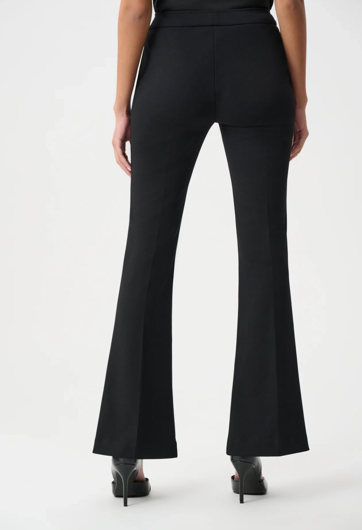 Flared Pull-On Trousers