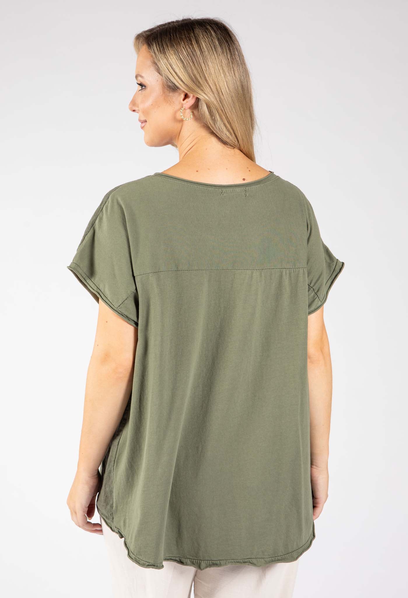 Dandelion Print Linen Top