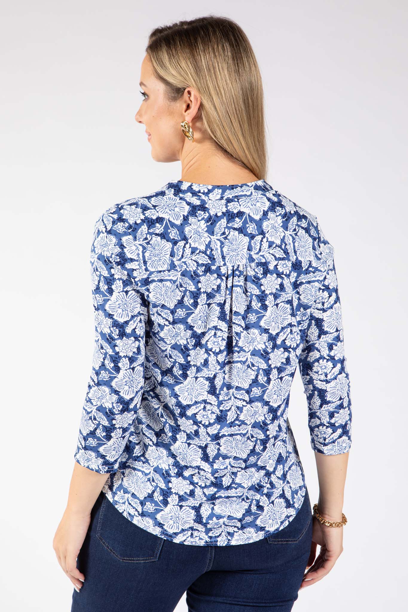 Sophie Zip-Up Blouse