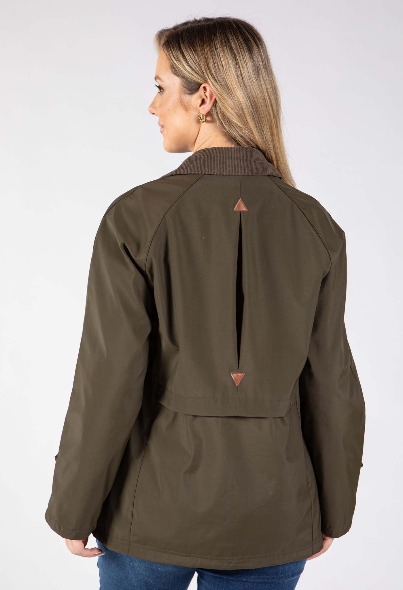 Corduroy Trim Jacket