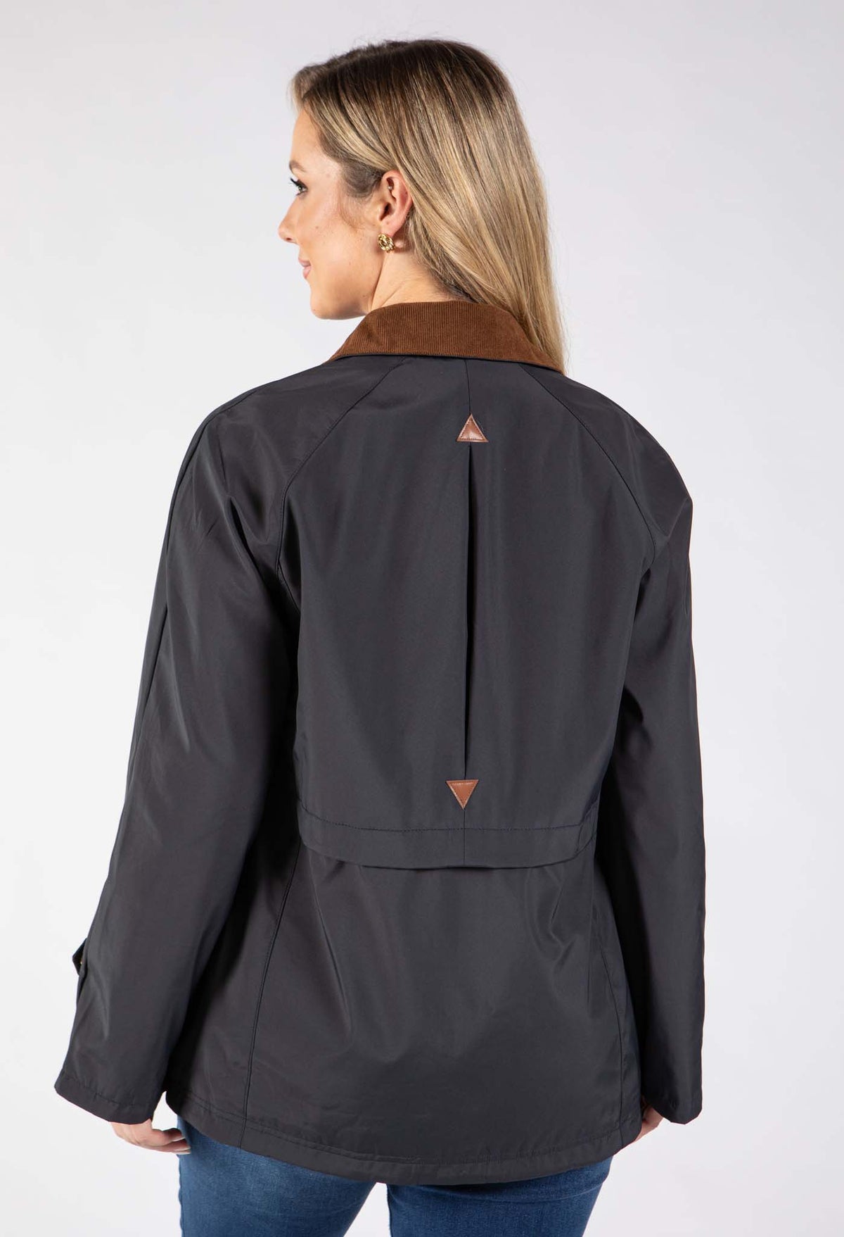 Corduroy Trim Jacket