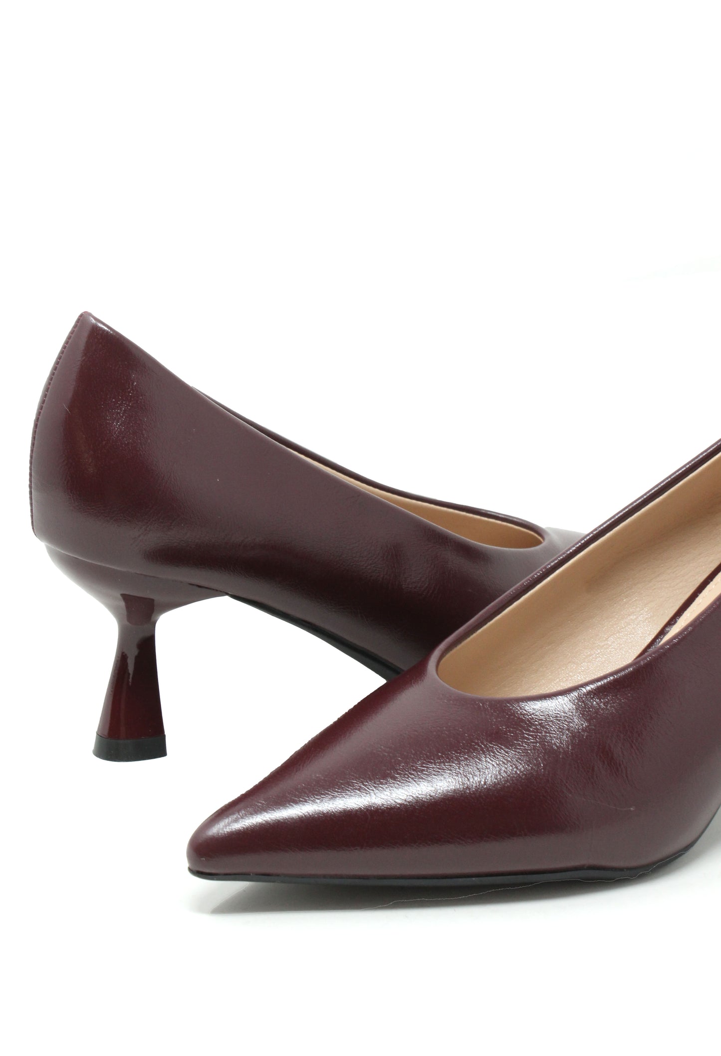 Curved Court Heel
