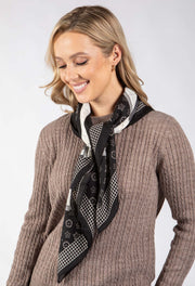 Abstract Print Scarf