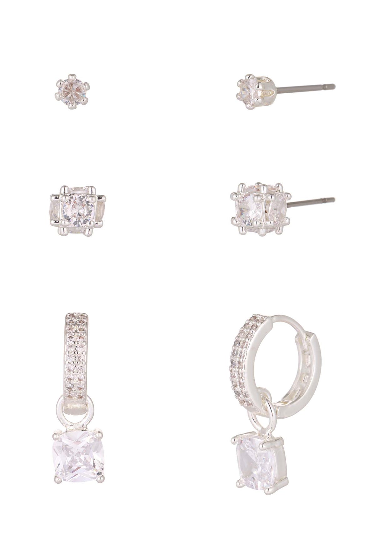 Cubic Zirconia Set of Earrings