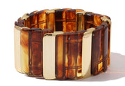 Gold & Tortoise Shell Bracelet