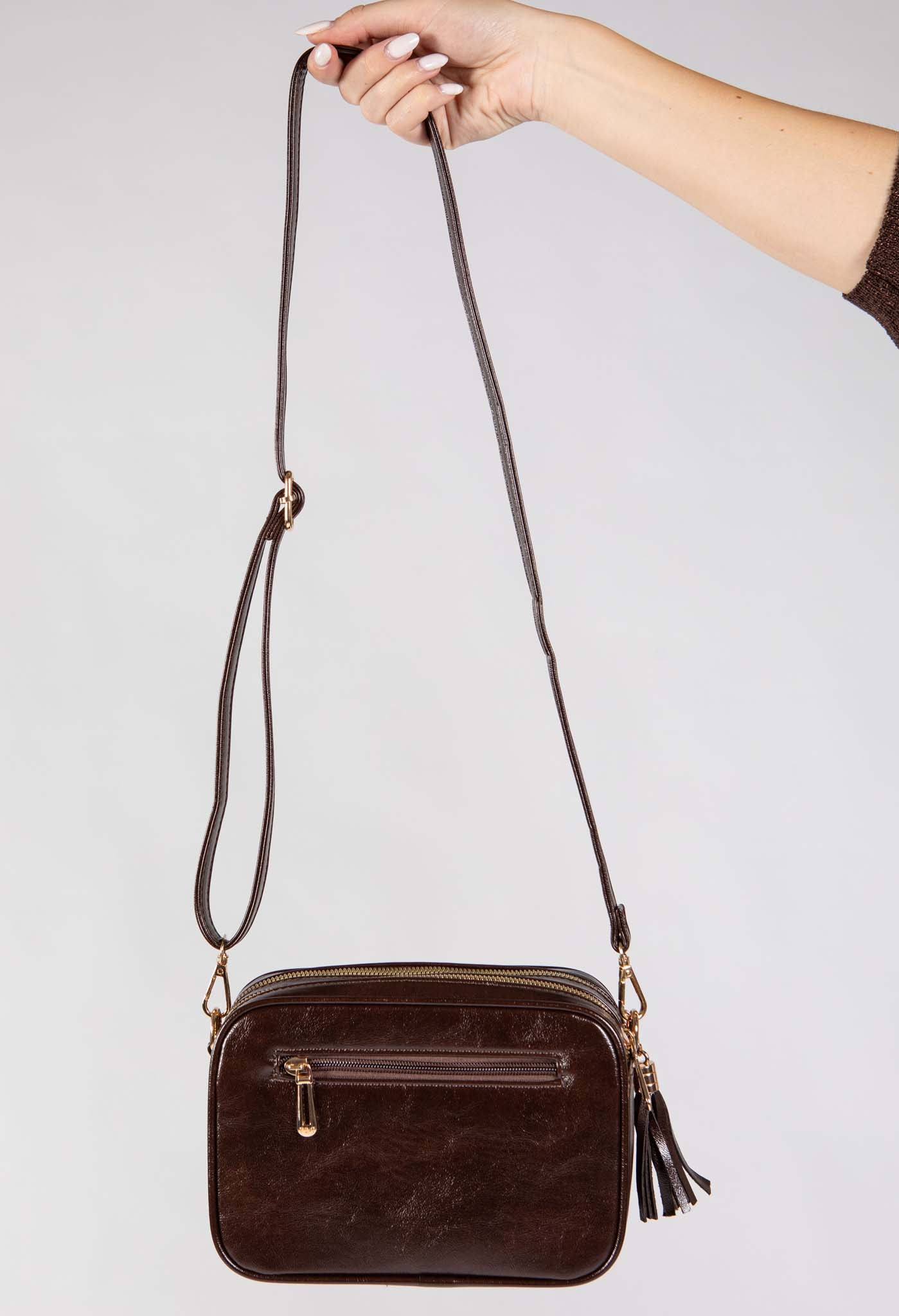 Crossbody Faux Leather Bag