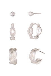 Cubic Zirconia Earring Set