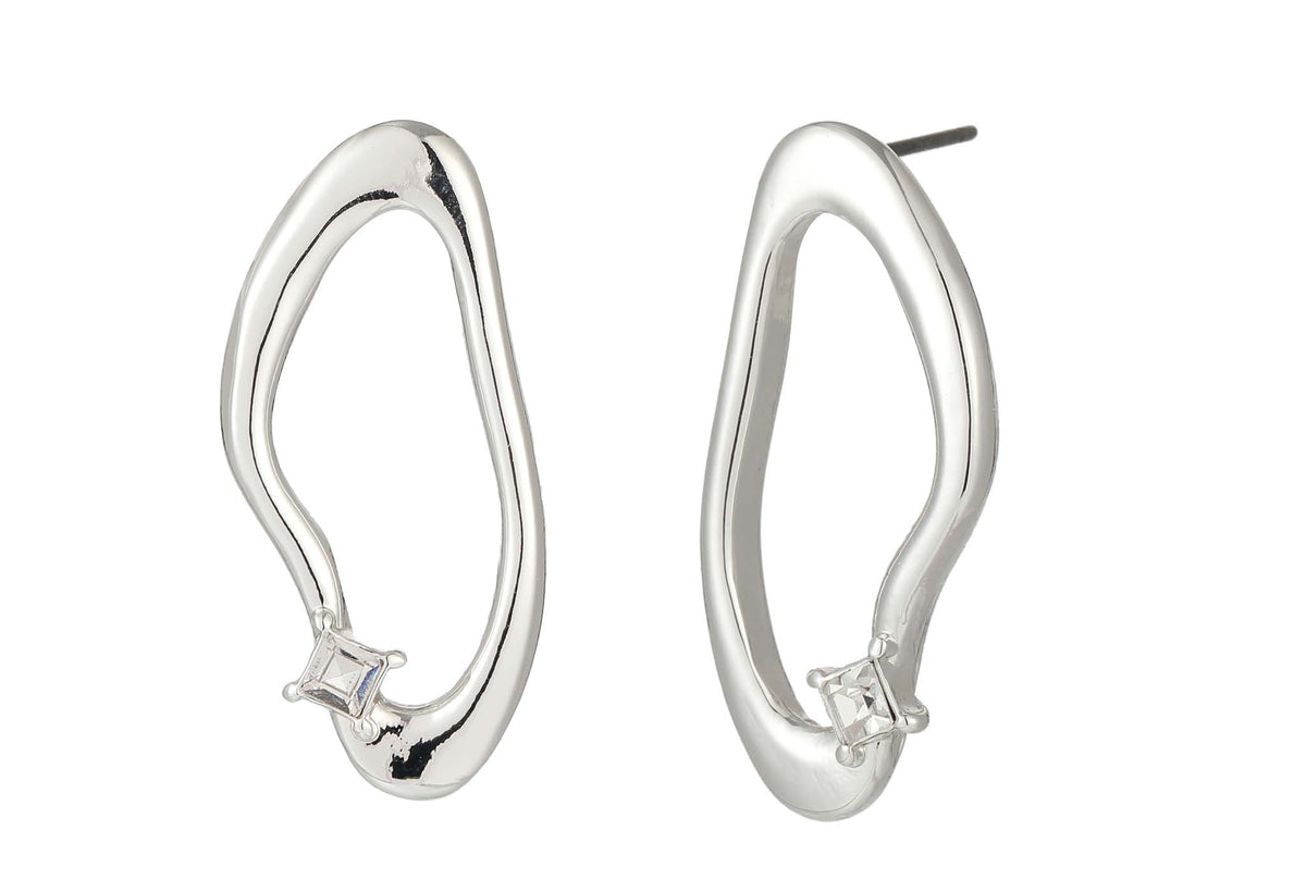 Glass Crystal Earrings
