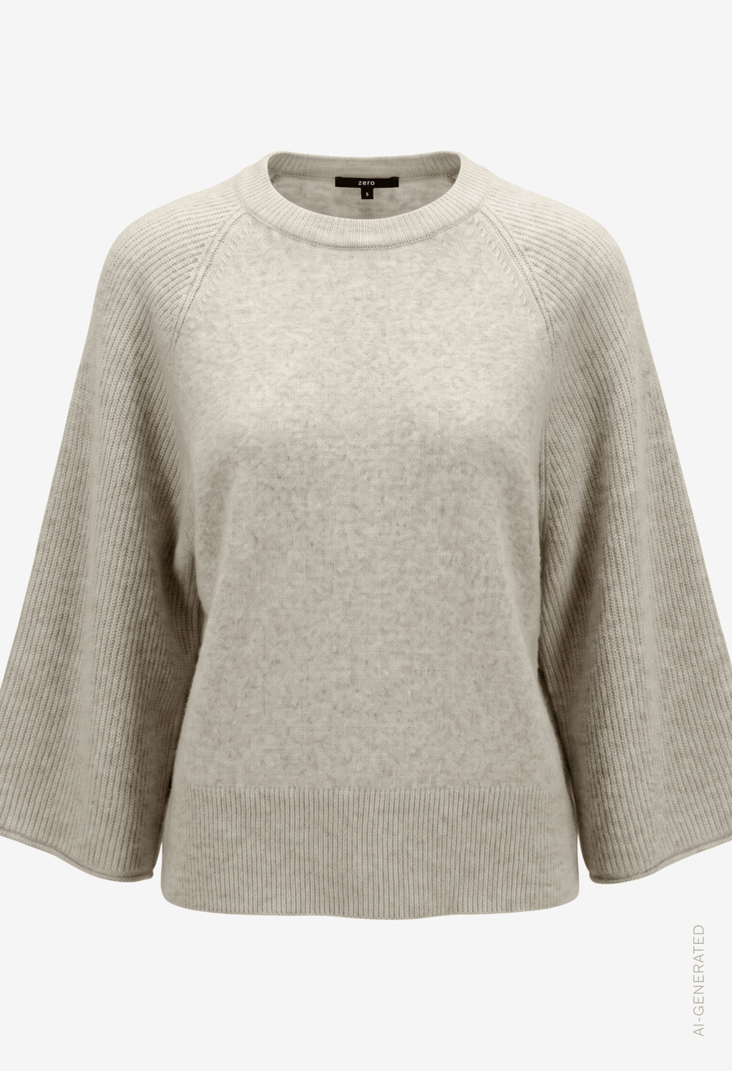 Batwing Sleeve Knit Jumper