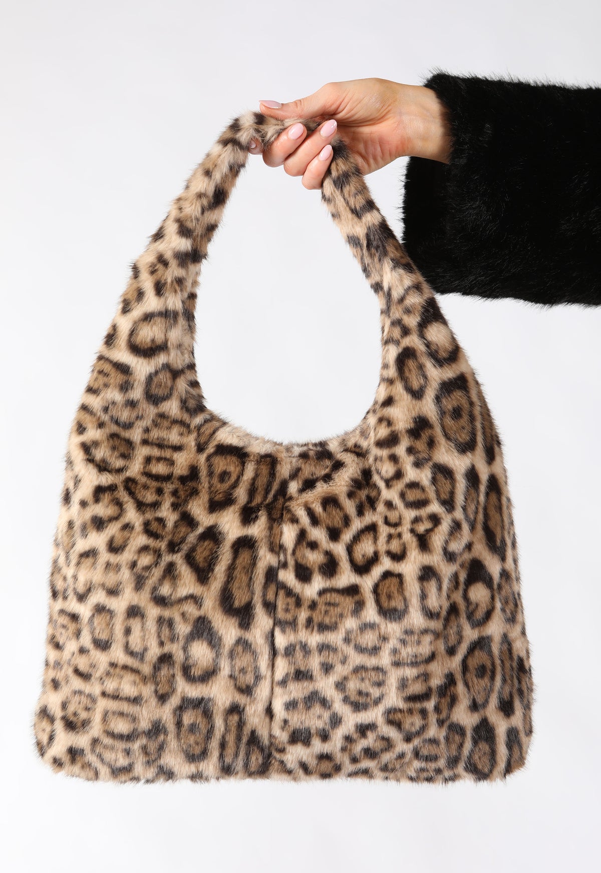 Faux Fur Shoulder Bag
