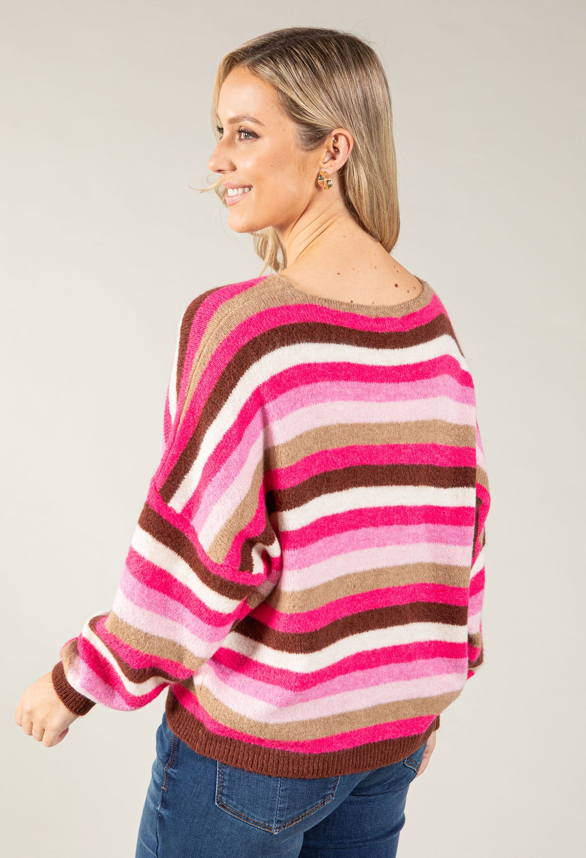 Avery Striped Knit
