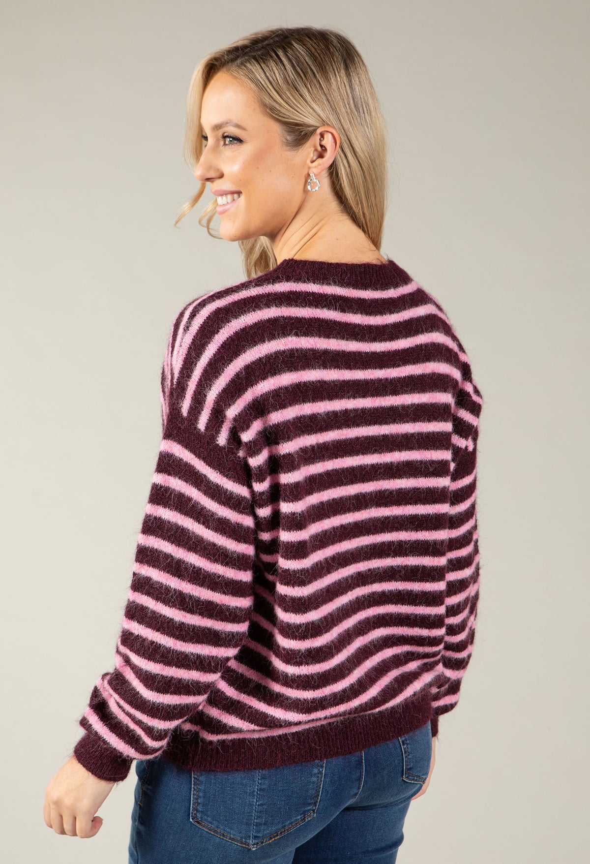 Peggy Striped Knit Jumper