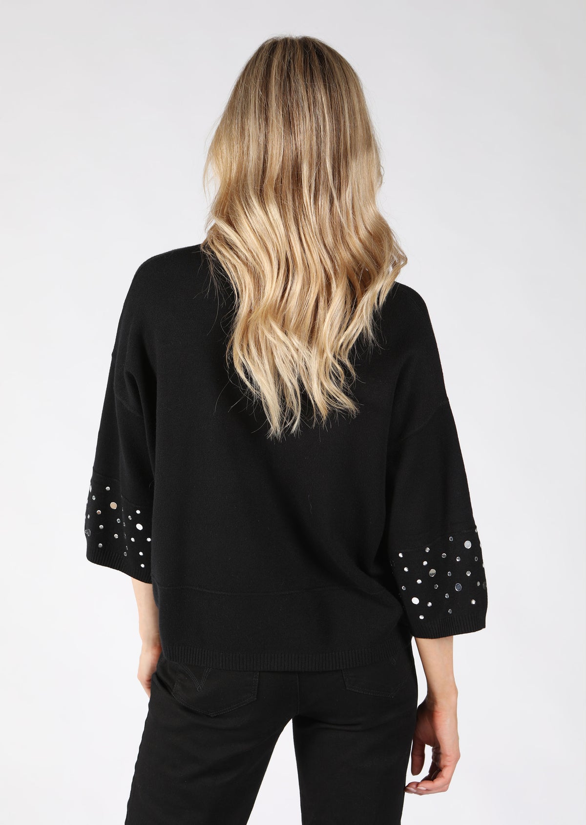 Mirrored Disc Knit Top