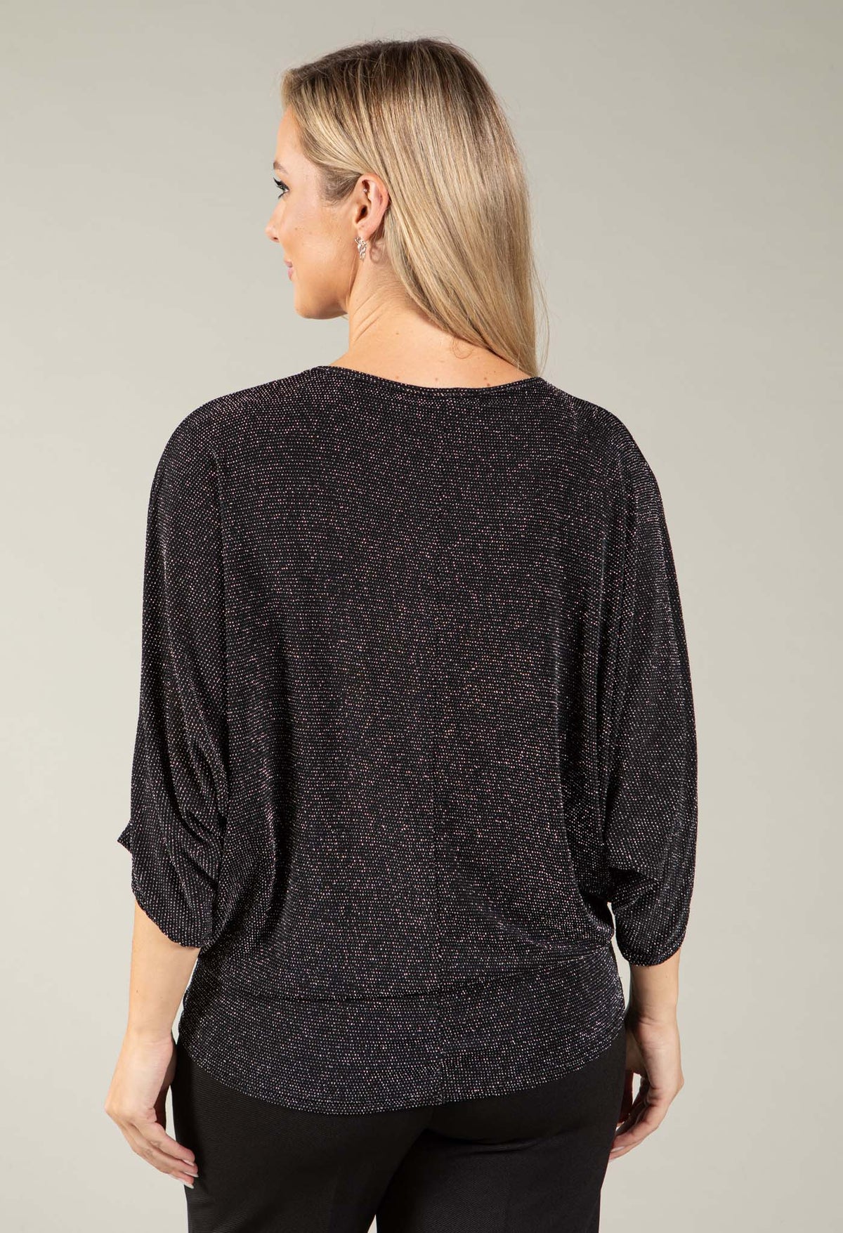 Royale Zip Blouse, view 8 – Pamela Scott