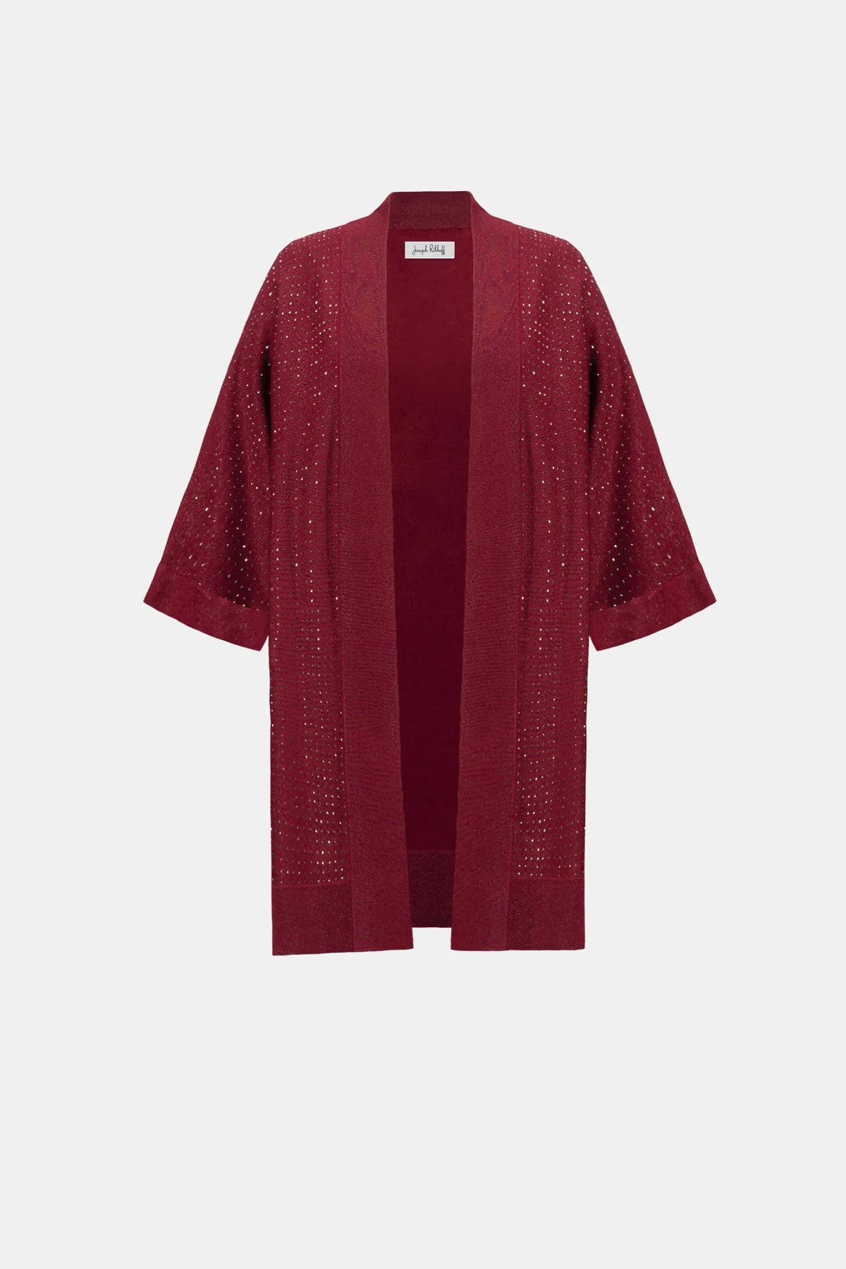 Embellished Sparkly Long Cardigan