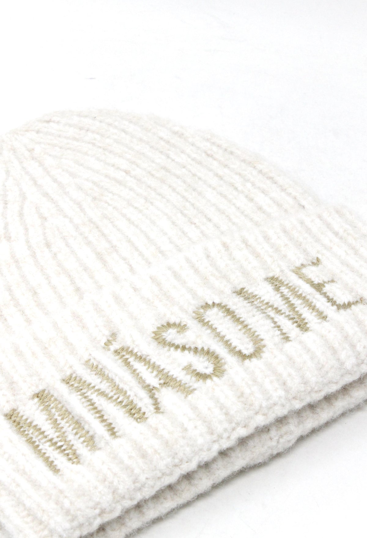 Slogan Knit Hat
