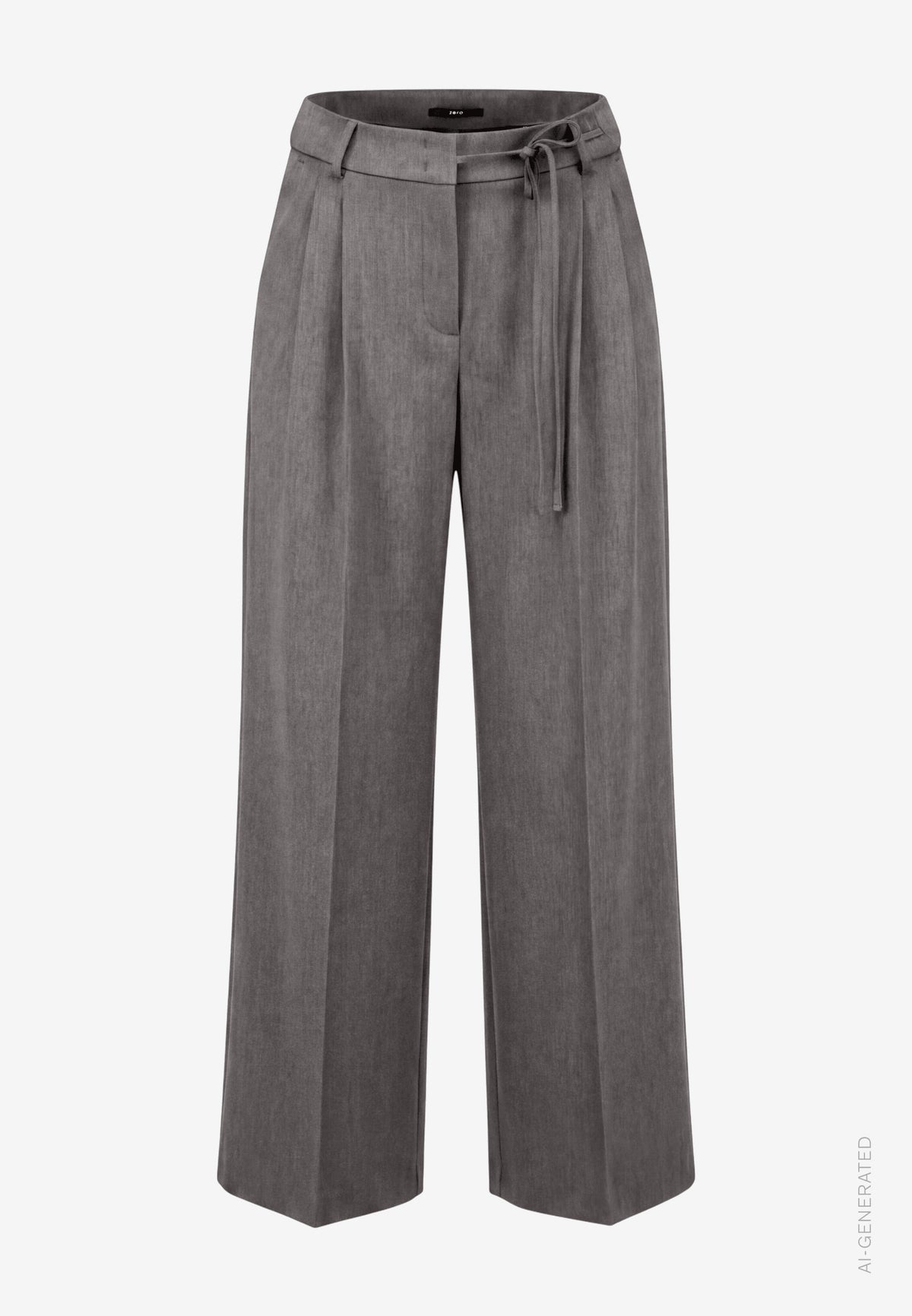 Relaxed Belted Trousers