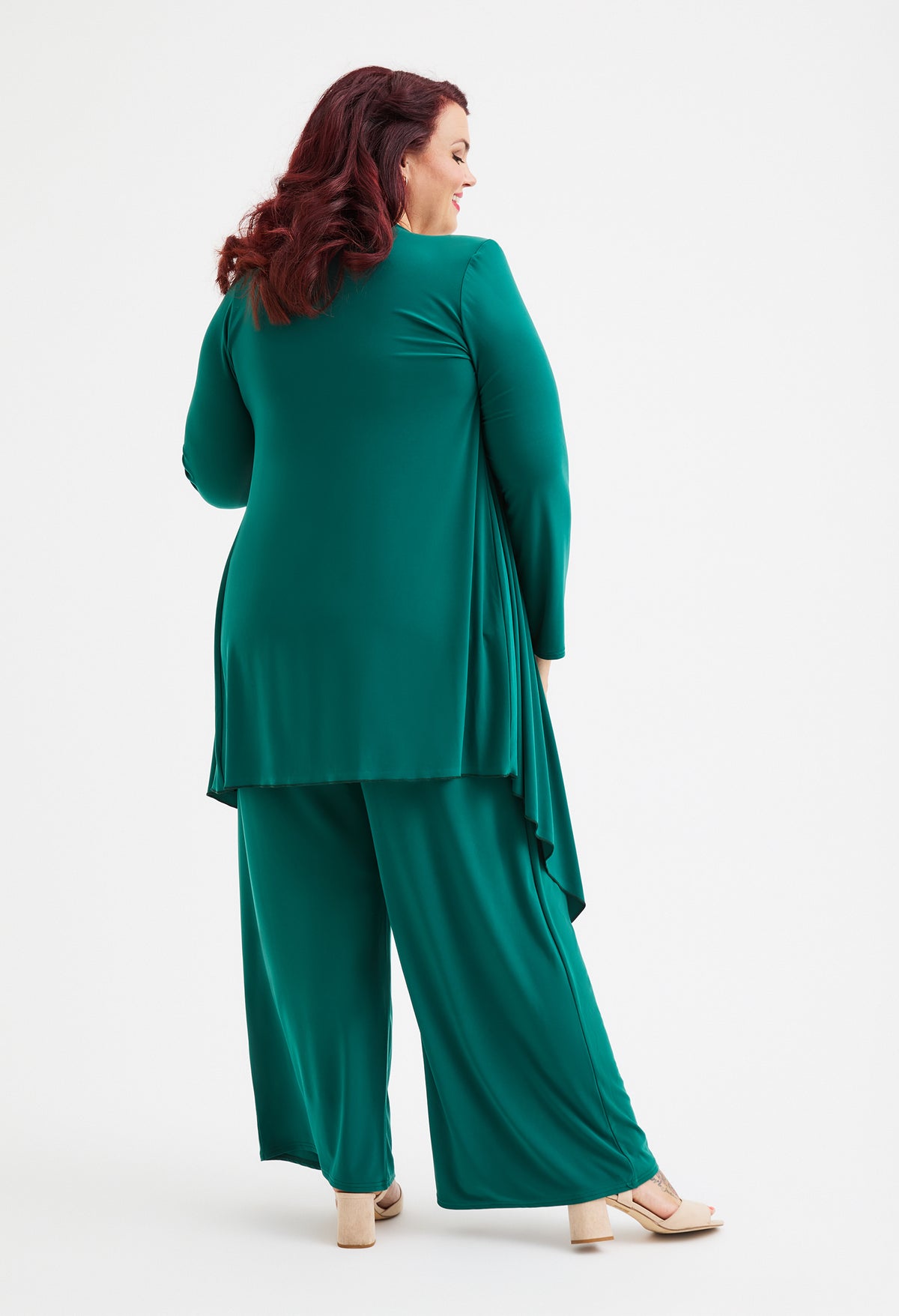 Waterfall Curve+ Open Jacket, view 4 – Pamela Scott