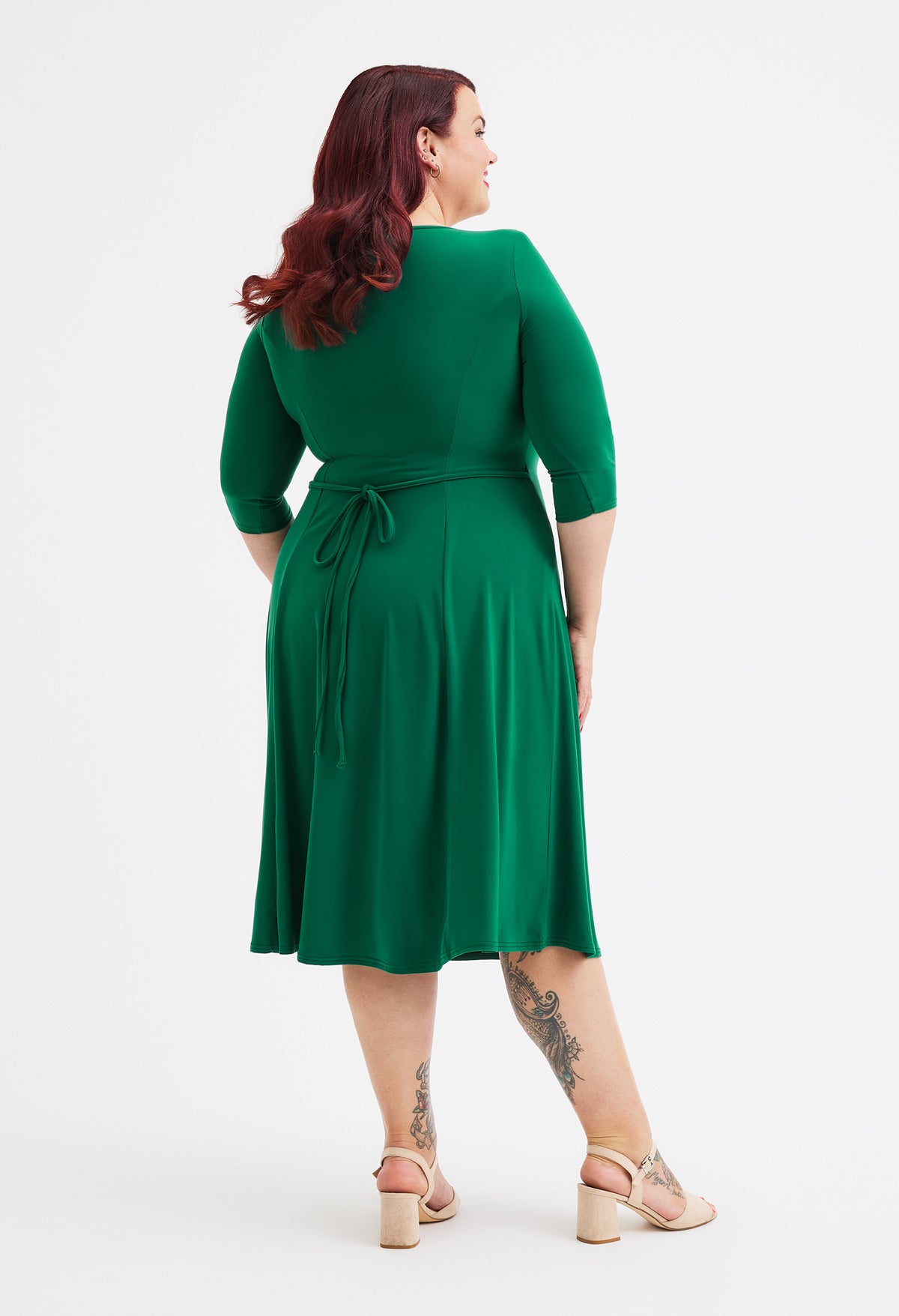 Georgina Sweetheart 1940s Curve+ Dress, view 4 – Pamela Scott