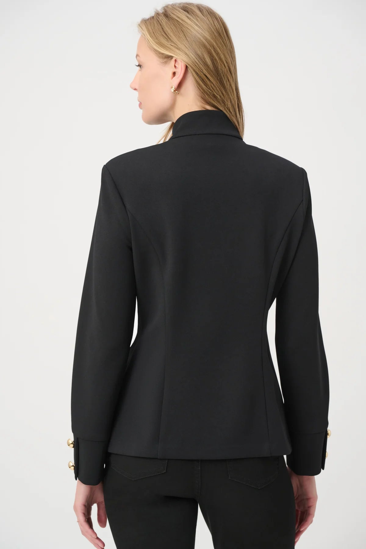 Military Collar Fitted Jacket