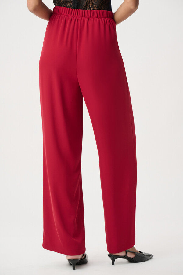 Belted Wide-leg Trousers
