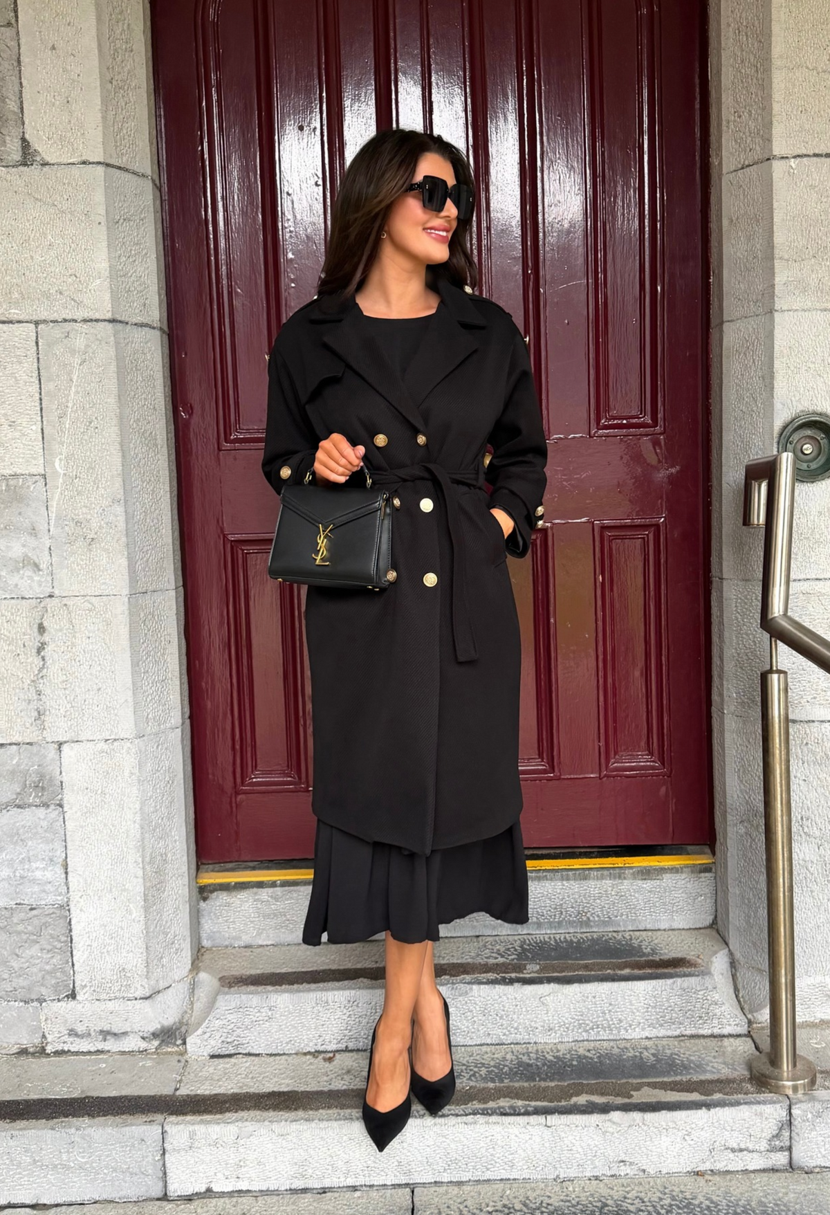 The Megan Signature Belted Coat