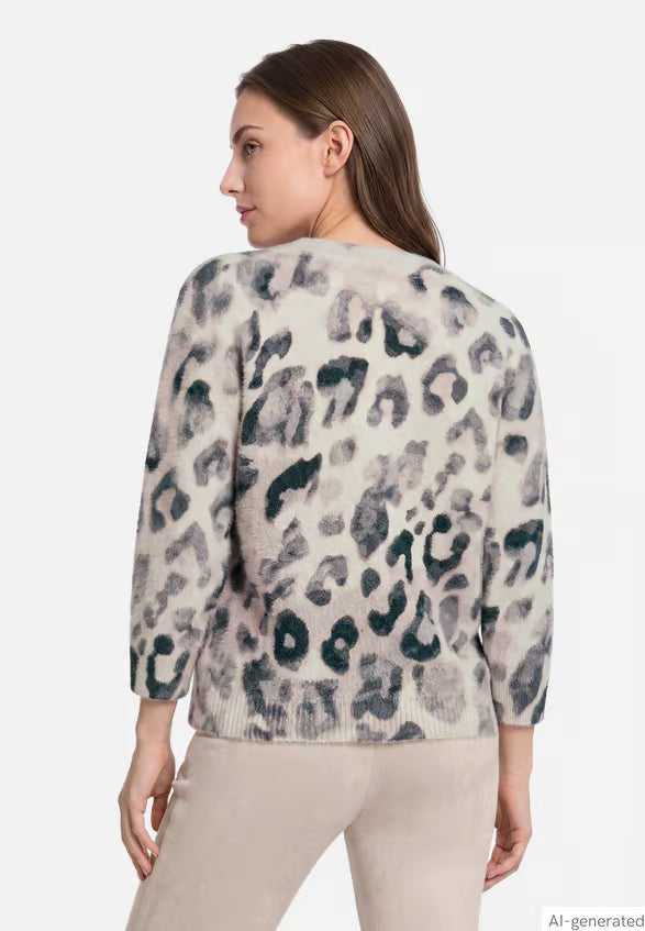 Leopard Print Sweater