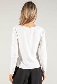 Textured Knit Pullover
