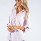 Rolled Sleeve Button Blouse