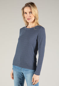 Ribbed Striped Top