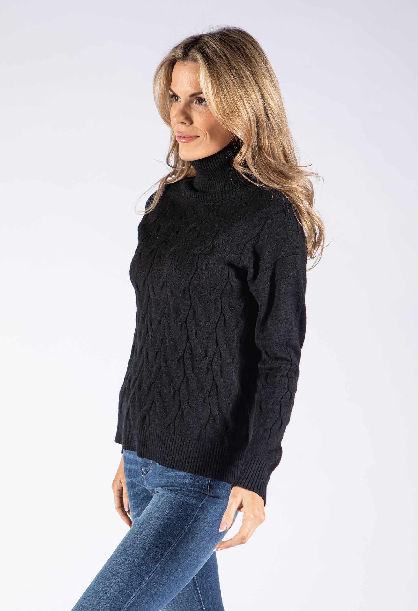 Cable Knit Pullover Jumper