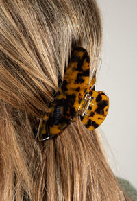Tortoise Shell Claw Clip
