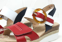 Buckle Detail Wedge Sandal