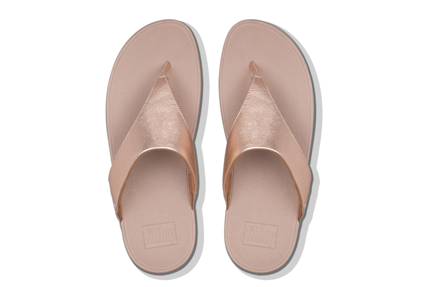 LULU  Leather Toe-Post Sandals