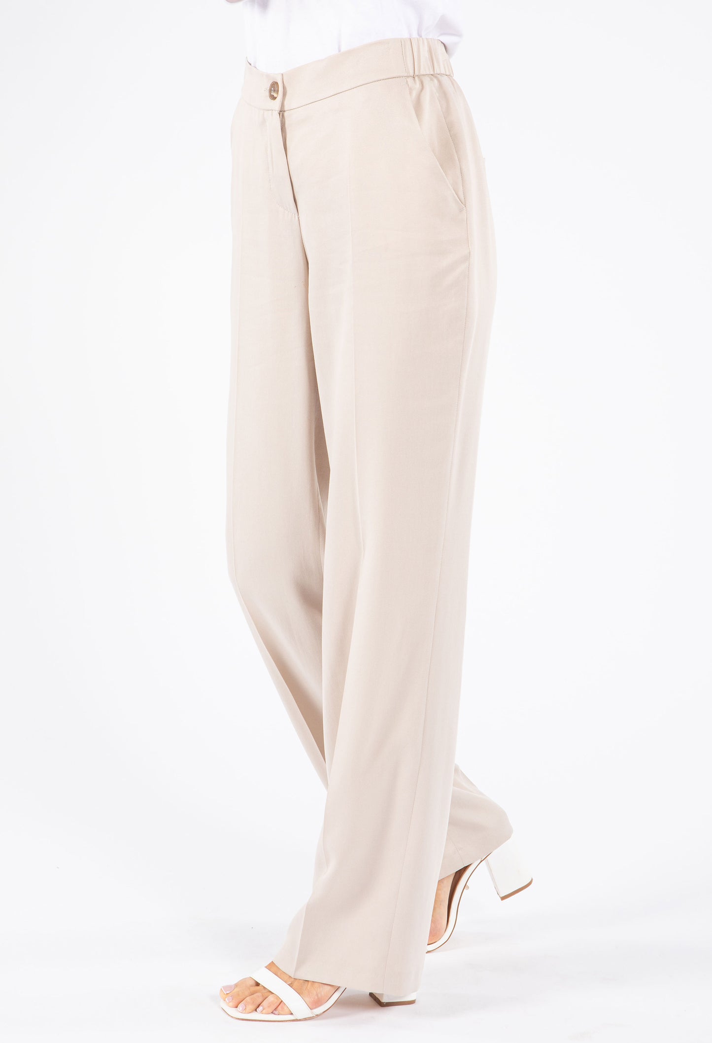 Button Close Straight leg Trouser