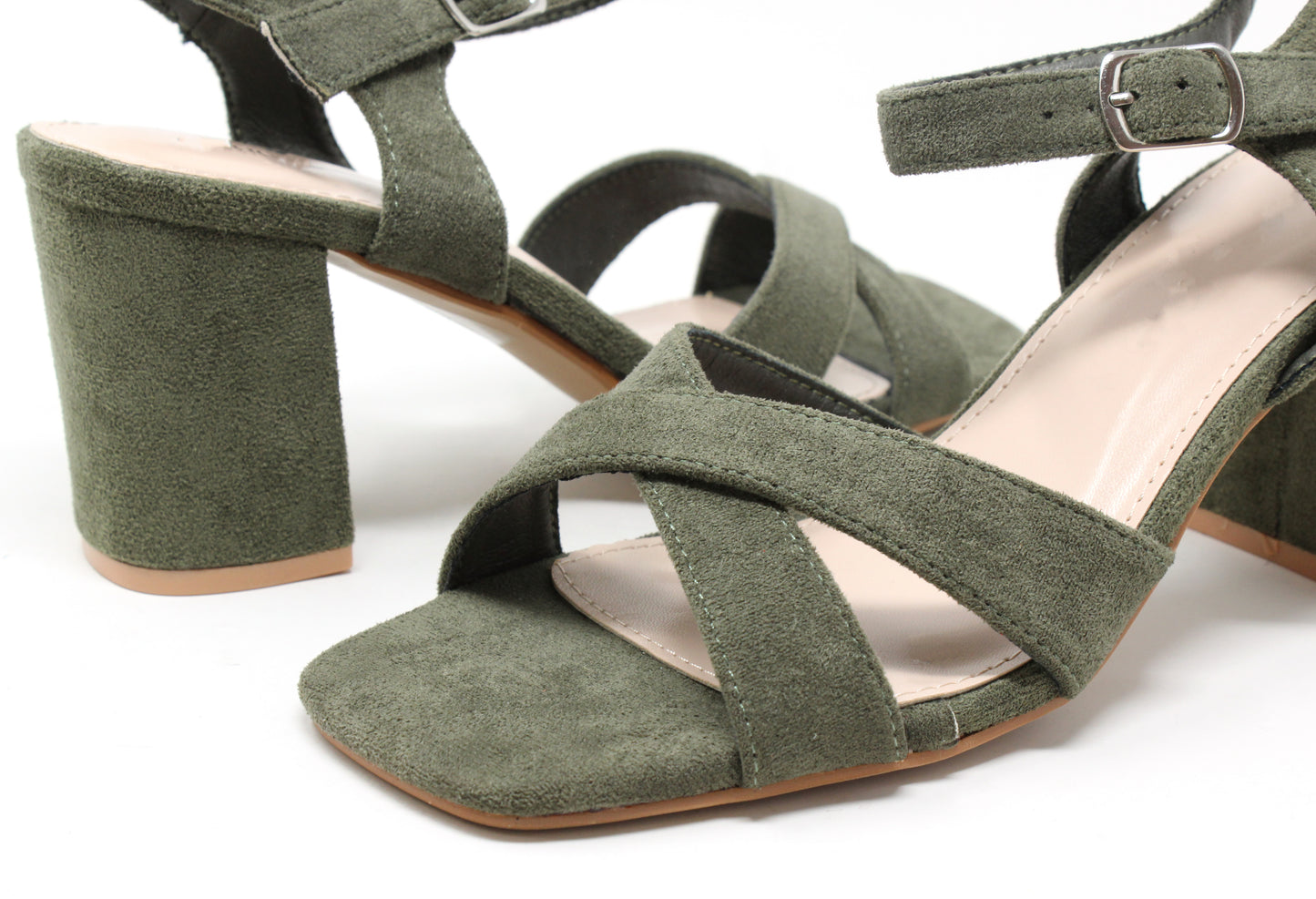 Cross Strap Heel