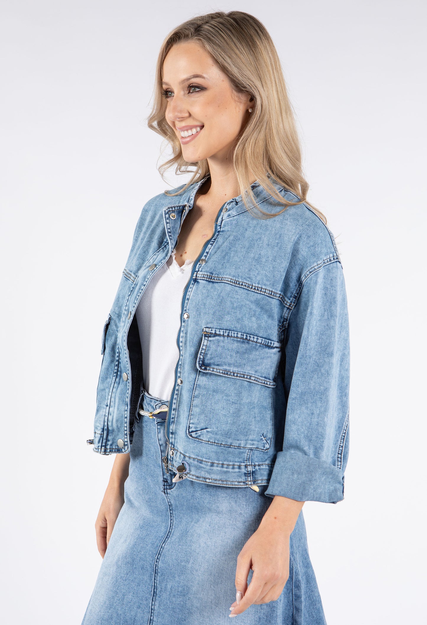 Relaxed Fit Denim Jacket