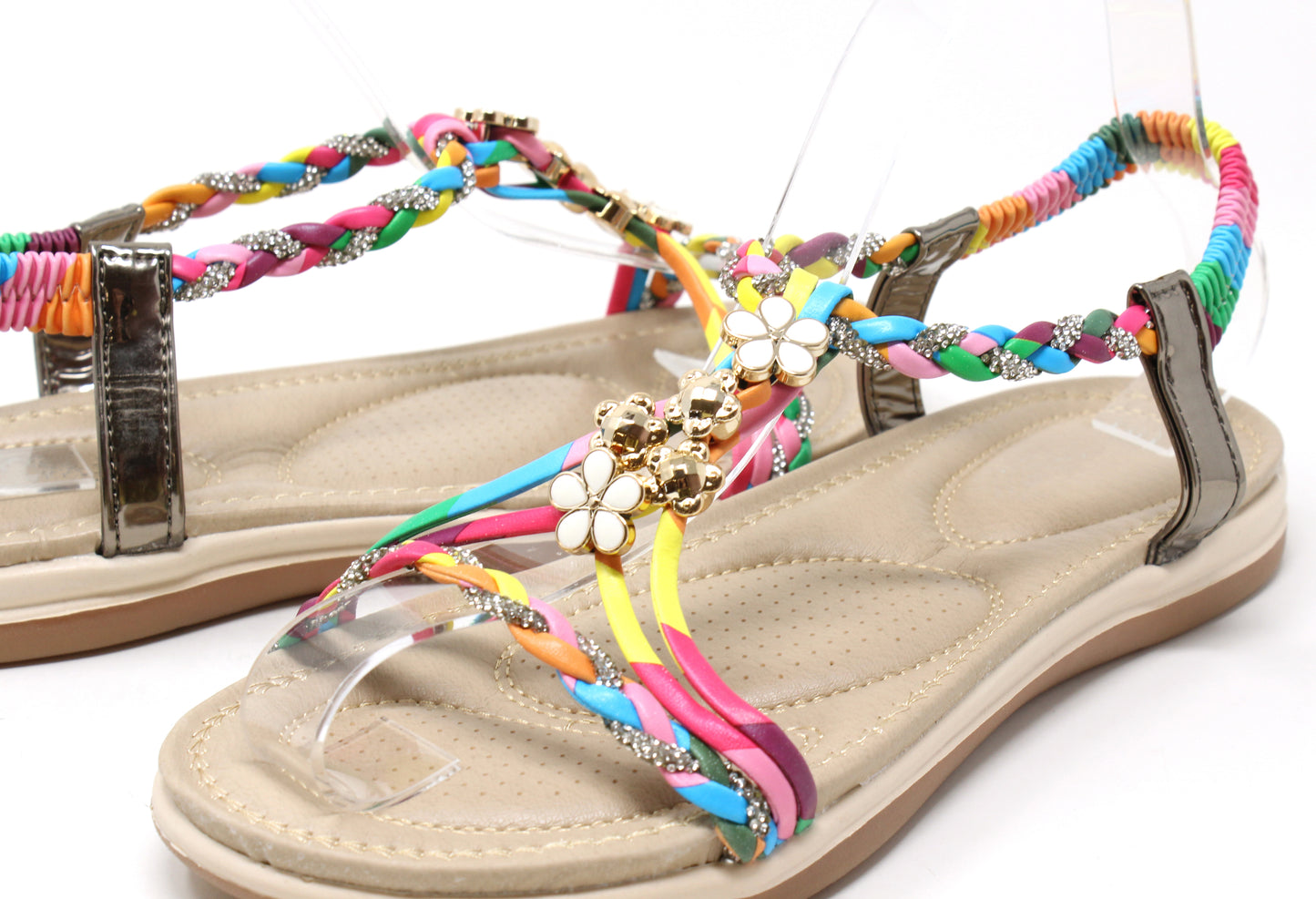 Diamante Twist Sandal