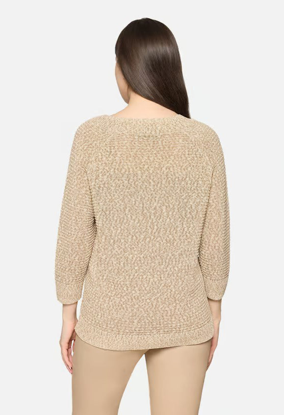 Textured Knit Sweater